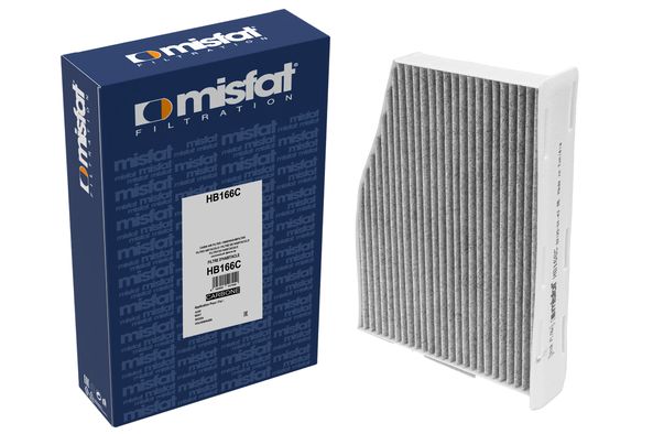 Filtro, aire habitáculo MISFAT FILTRATION ref. HB166C